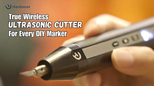 Hanboost C1 True Wireless Ultrasonic Cutter for DIY Maker