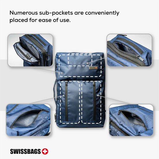 *NEW* SWISSBAGS | Travel Backpak | A multi-functional backpack that offers the freedom to carry whatever you need