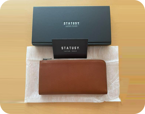 *NEW* Statusy I Japan Slimmest Multi compartments Leather Wallet