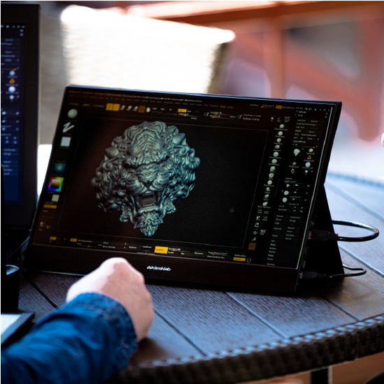 Desklab 4K Portable Touch External Monitor