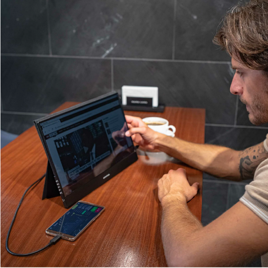 Desklab 4K Portable Touch External Monitor