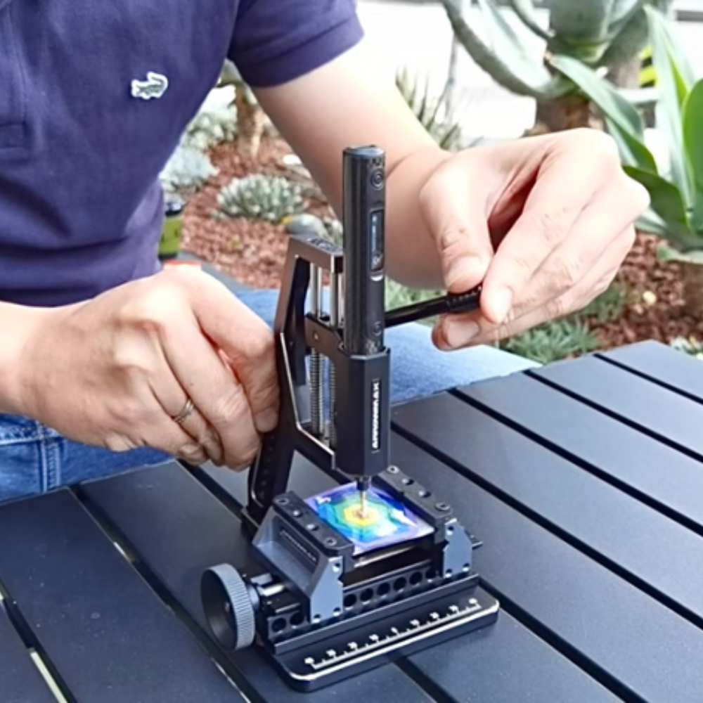 *PRE-ORDER NOW!* DC5 PLUS: World's First Carbon Fiber Electric Drill Pen Benchtop Press